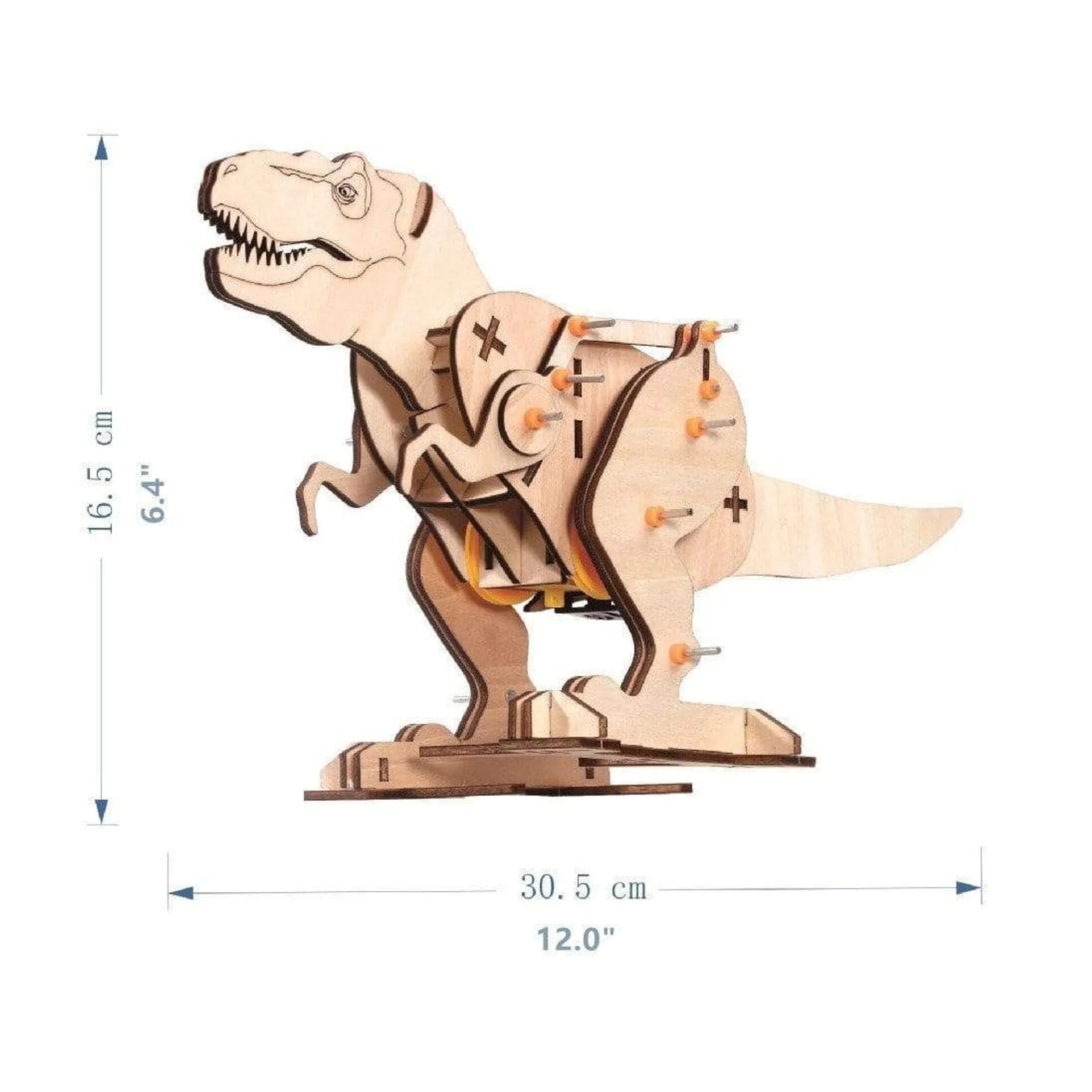Tyrannosaurus DIY Electric Puzzle Assembly STEM Kit  84 pcs