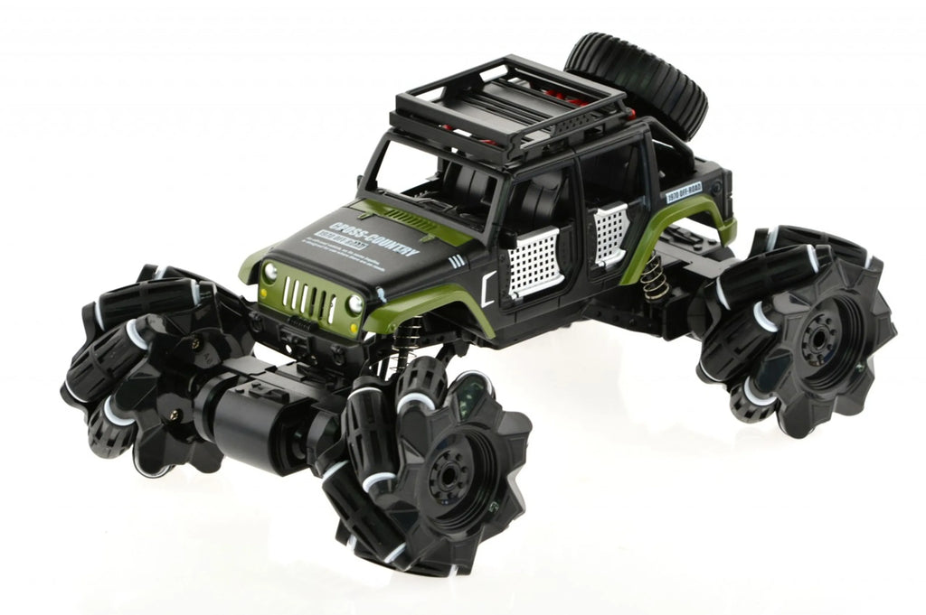 1:18 scale metal body truck with gesture controller and standard remote