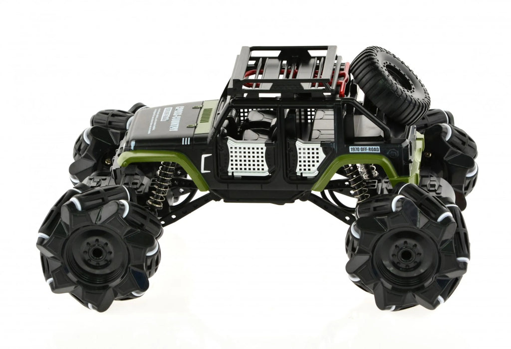 1:18 scale metal body truck with gesture controller and standard remote