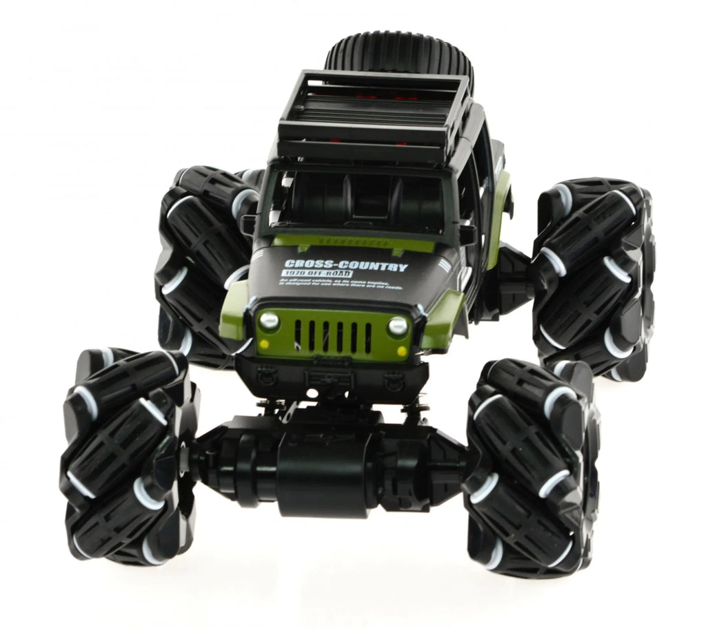 1:18 scale metal body truck with gesture controller and standard remote