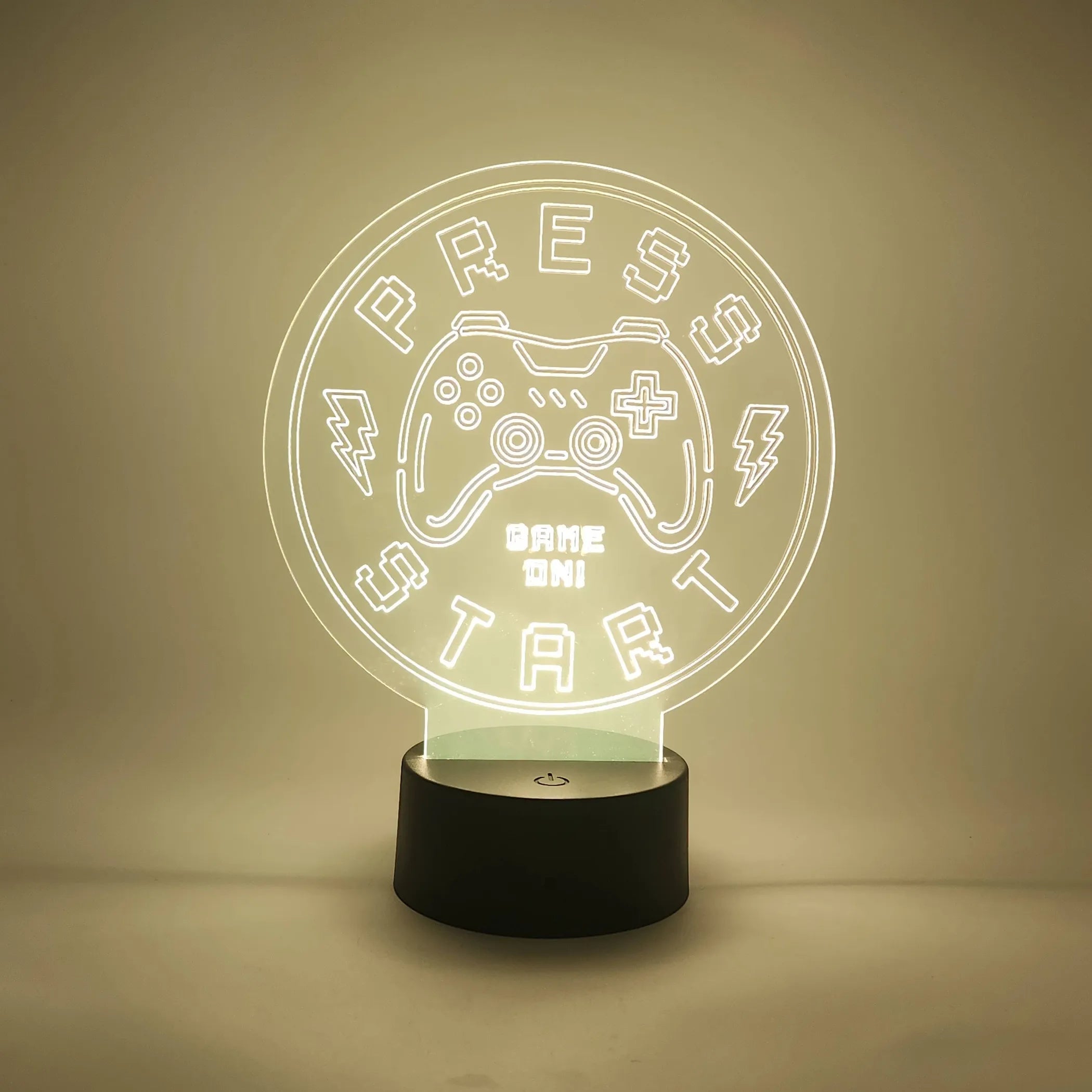 Gaming LED Accent Light | Press Start
