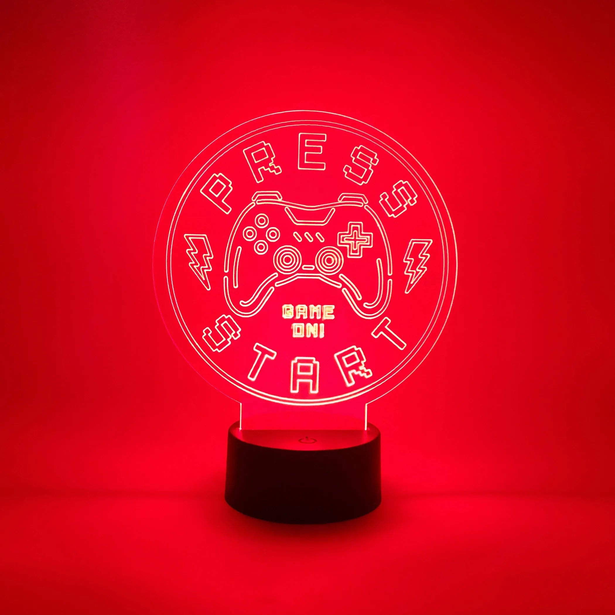Gaming LED Accent Light | Press Start