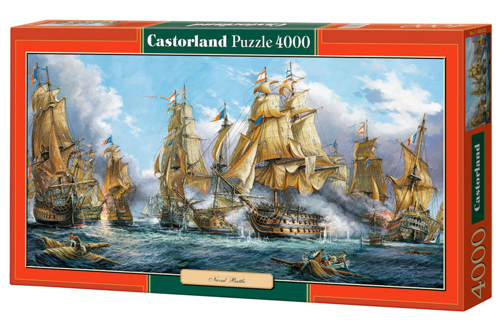Naval Battle, 4000 Piece Jigsaw Puzzle