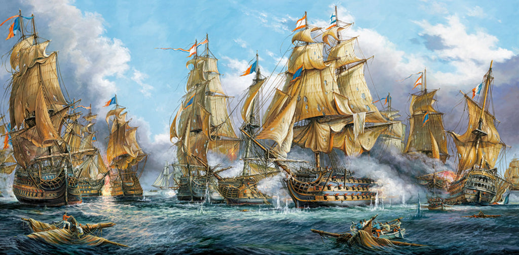 Naval Battle, 4000 Piece Jigsaw Puzzle