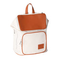 Emerald Cat Canvas Backpack Casual Daypack