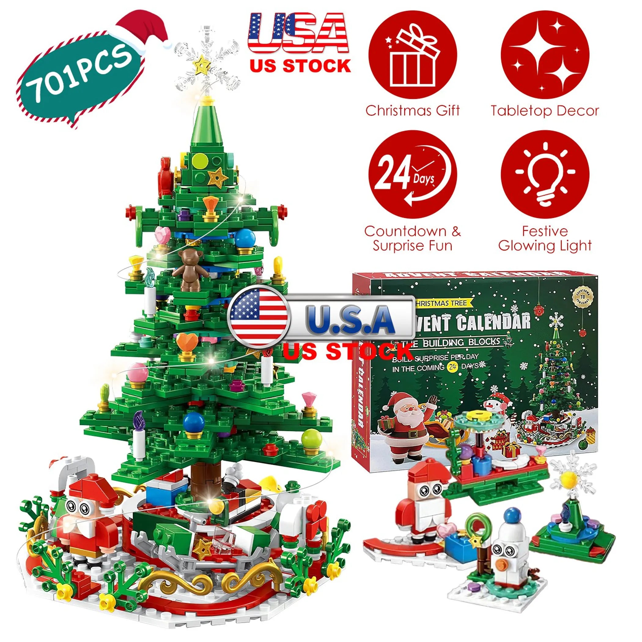2025 Christmas Tree Building Set