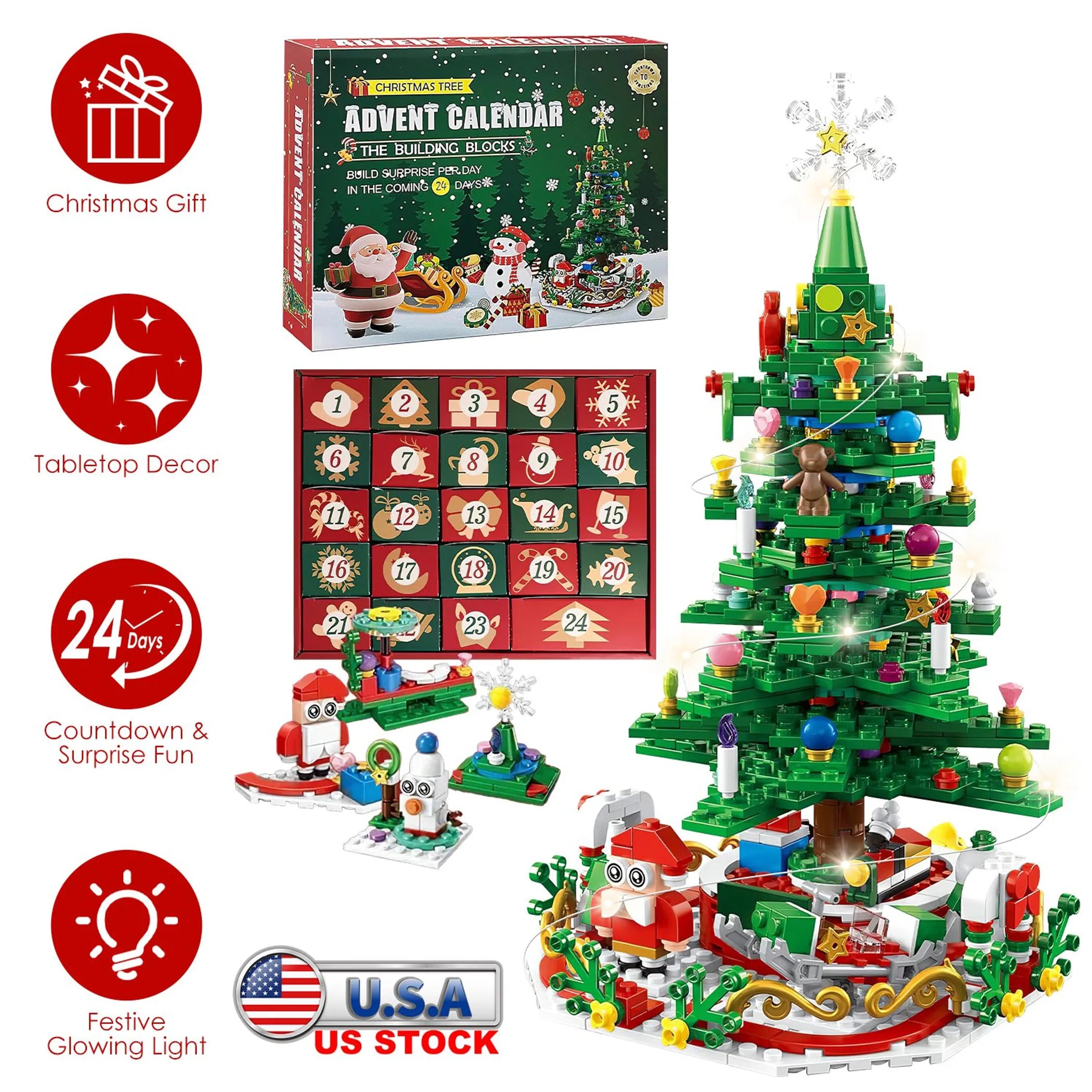 2025 Christmas Tree Building Set