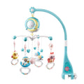 Baby Musical Crib Bed Bell Rotating Mobile Star