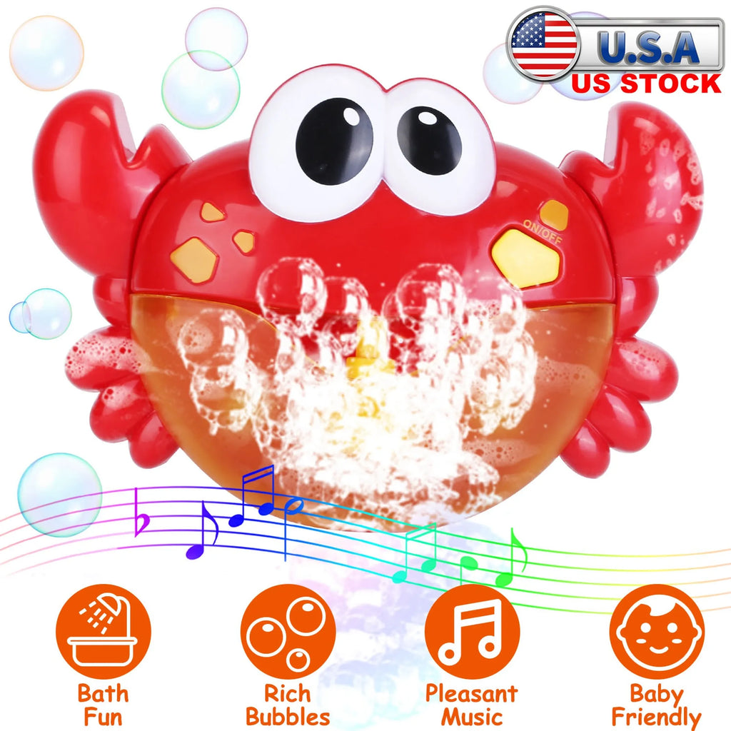 Frog Musical Bubble Bath Maker Baby Bath Toys