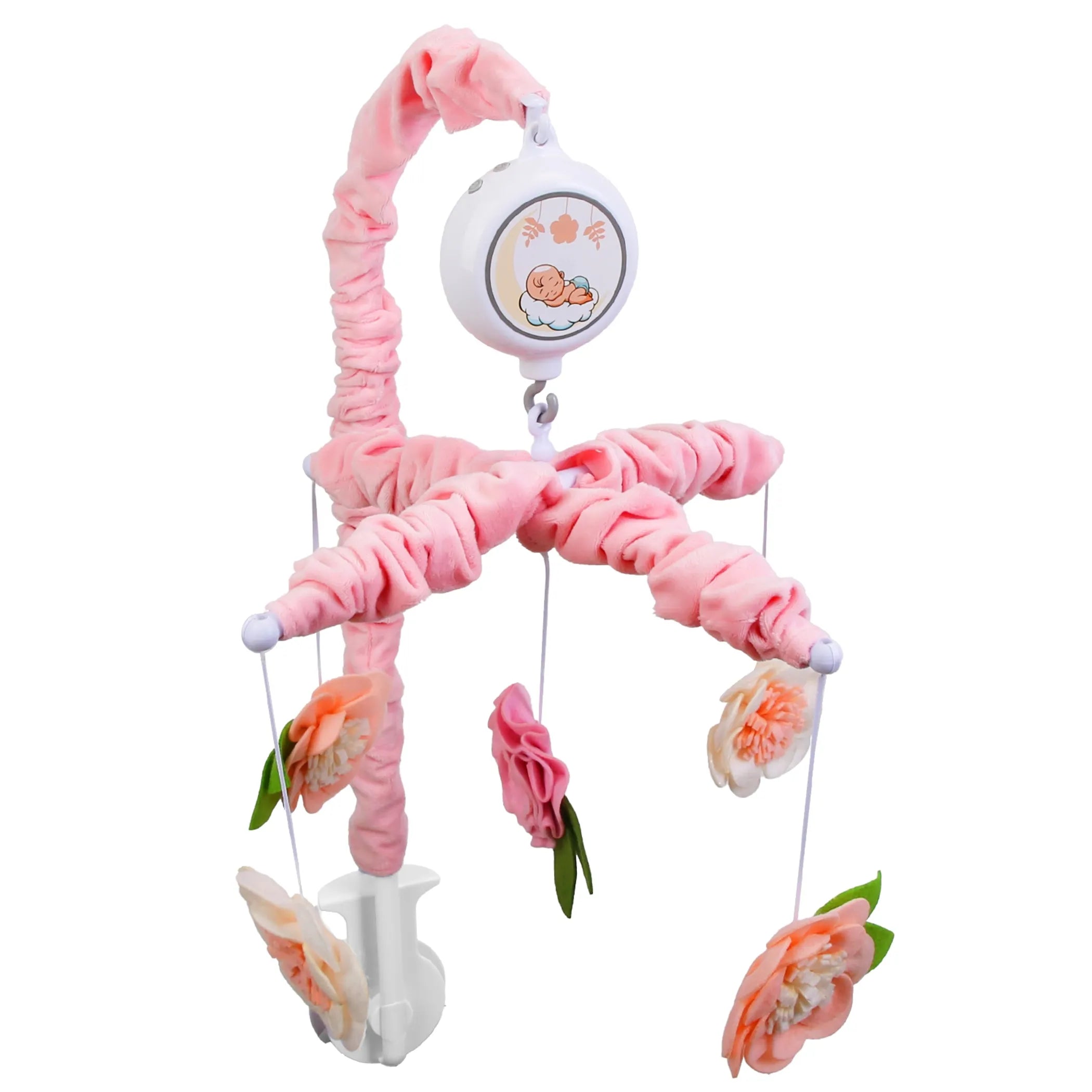 Musical Crib Mobile for Girls Baby Musical Crib Bed