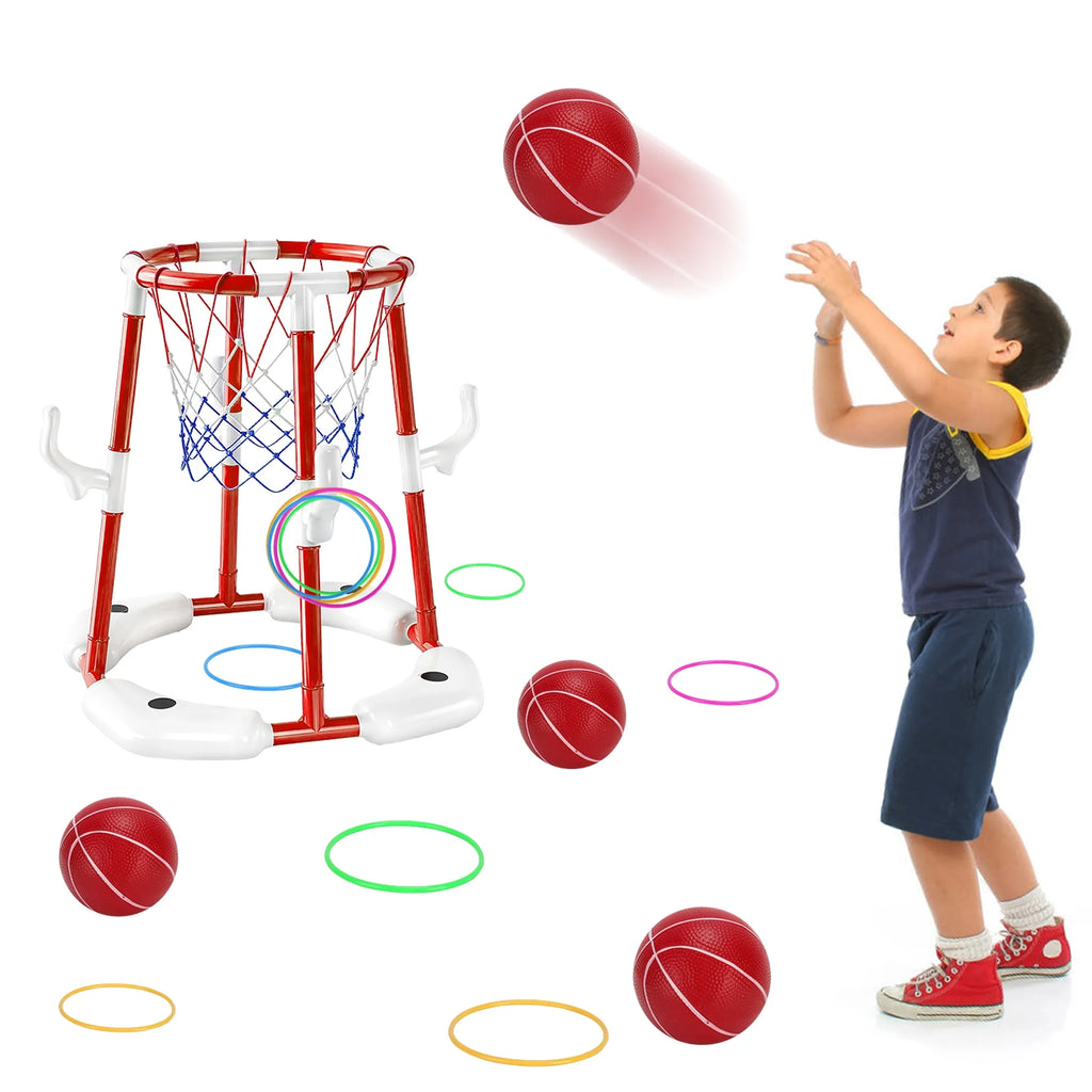 Summer Pool Basketball Hoop Toy Set