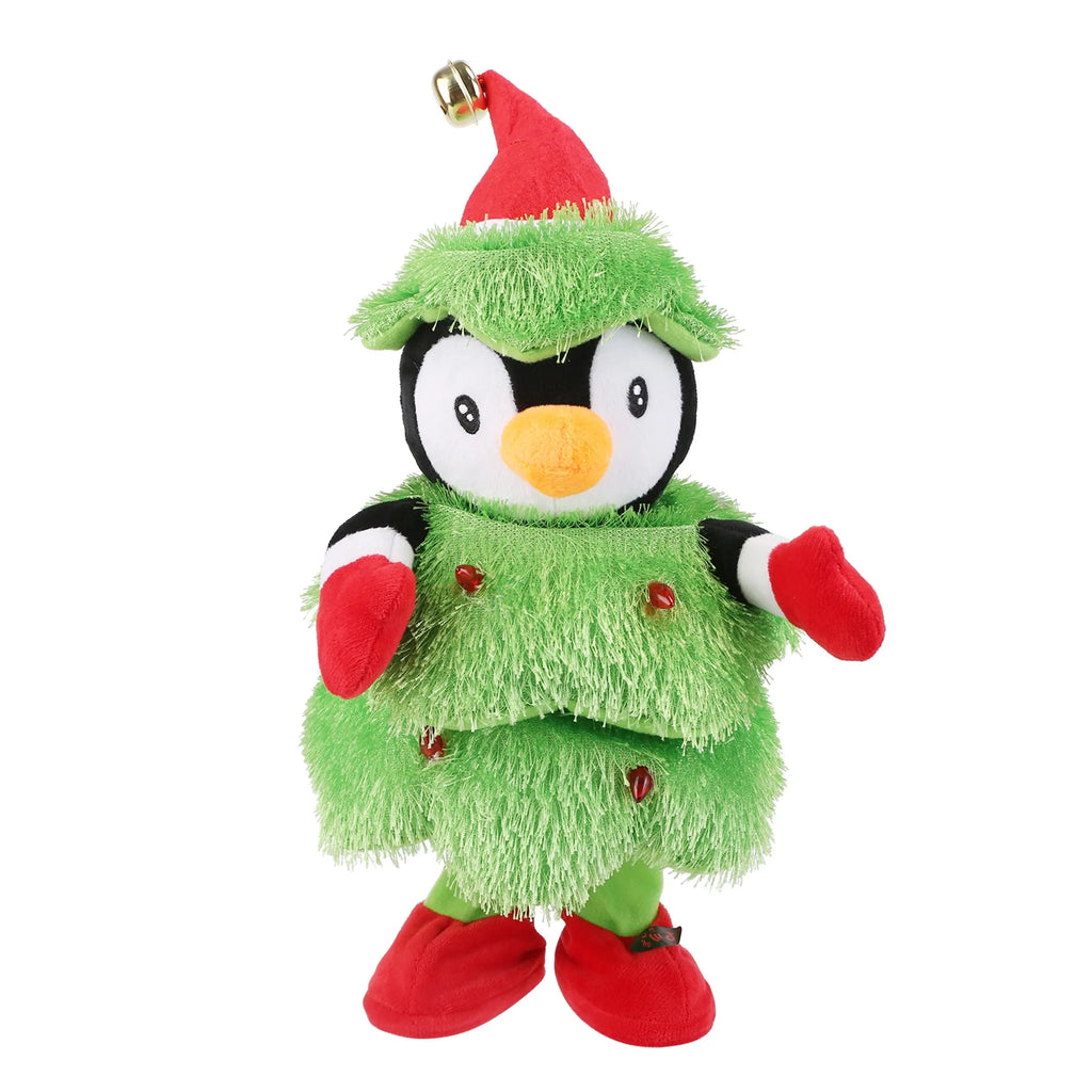 Electric Dancing Singing Plush Toy Twisting Penguin Toy
