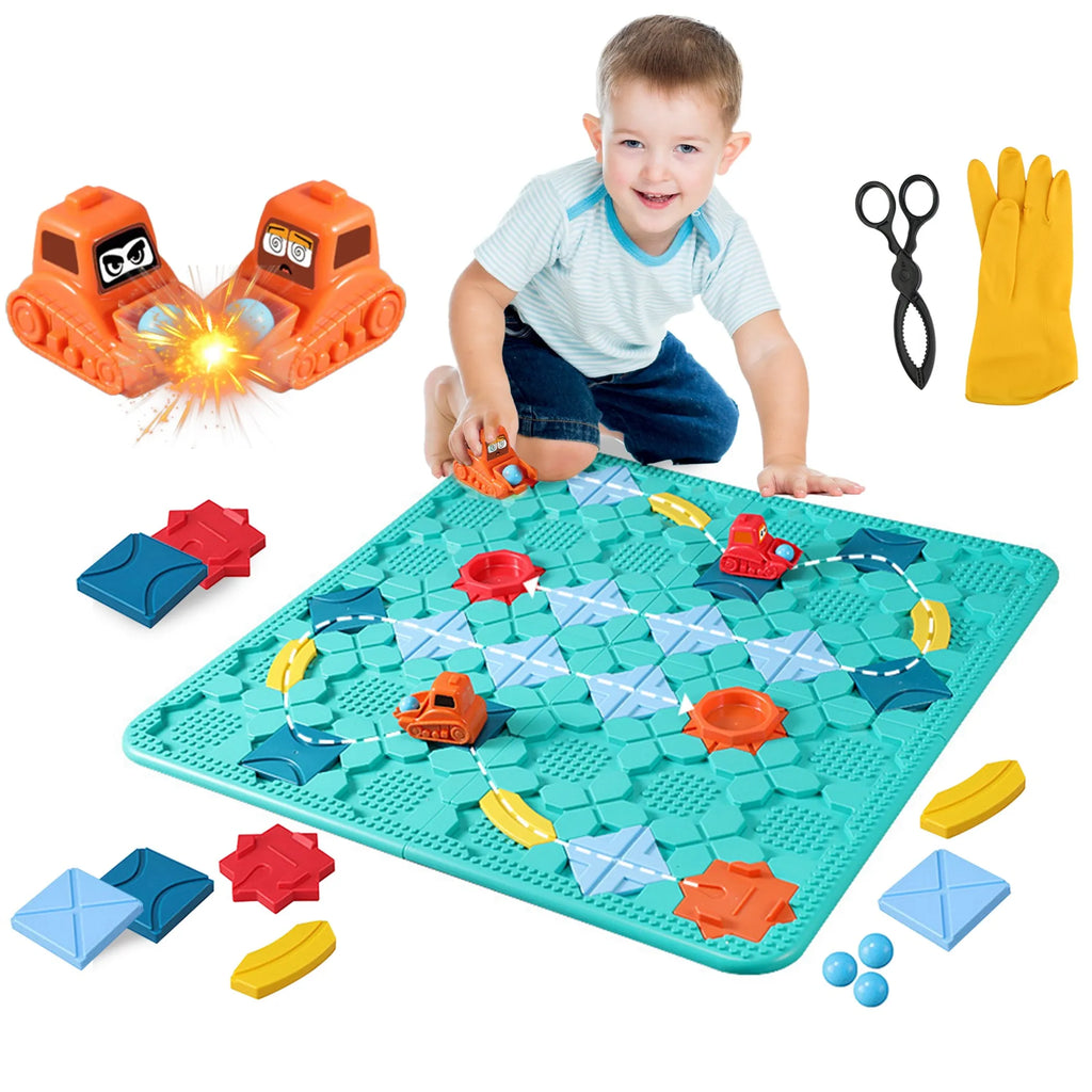 Kids Logical Road Builder Toy Brain Teasers Puzzles