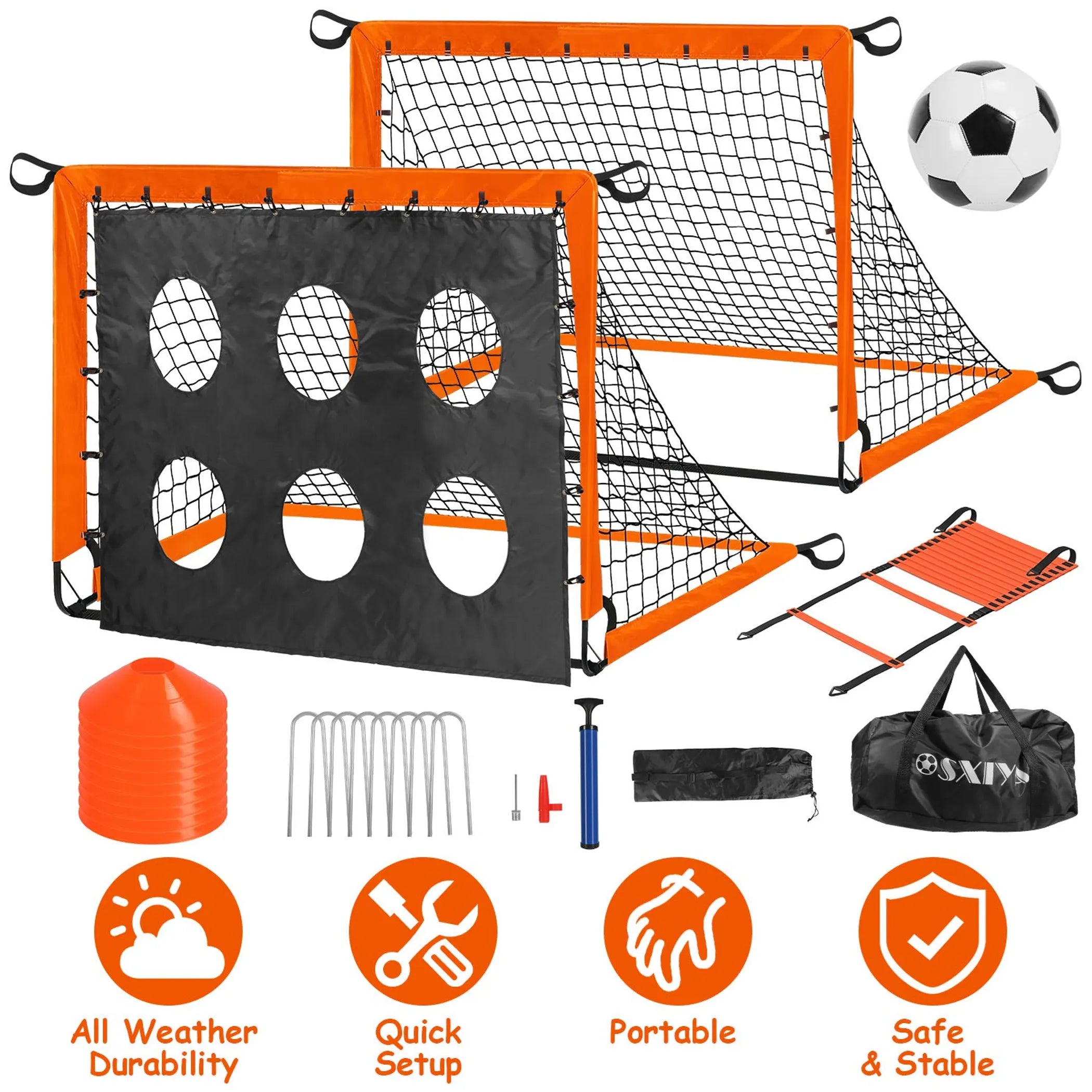 Kids Soccer Goals Set