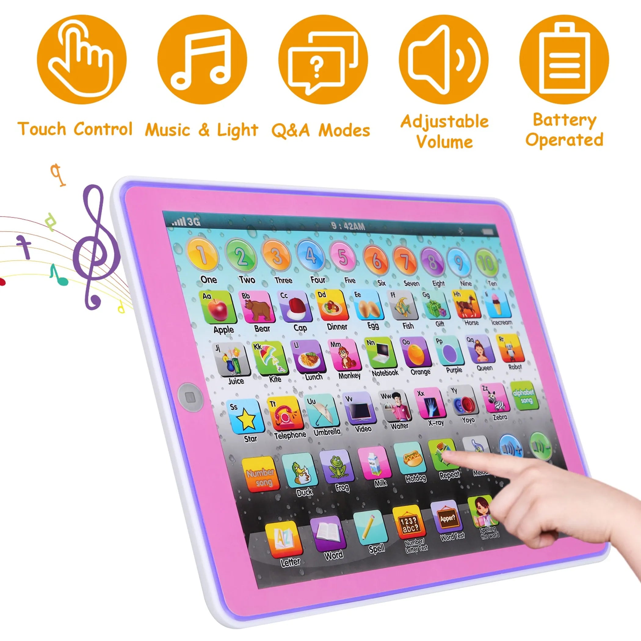 Kid Baby Toddler Tablet Toy Educational Learning