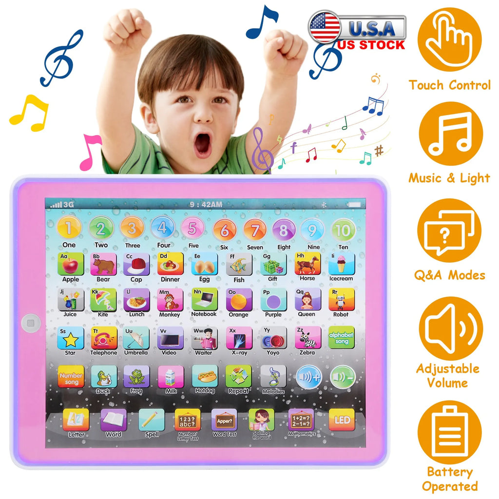 Kid Baby Toddler Tablet Toy Educational Learning