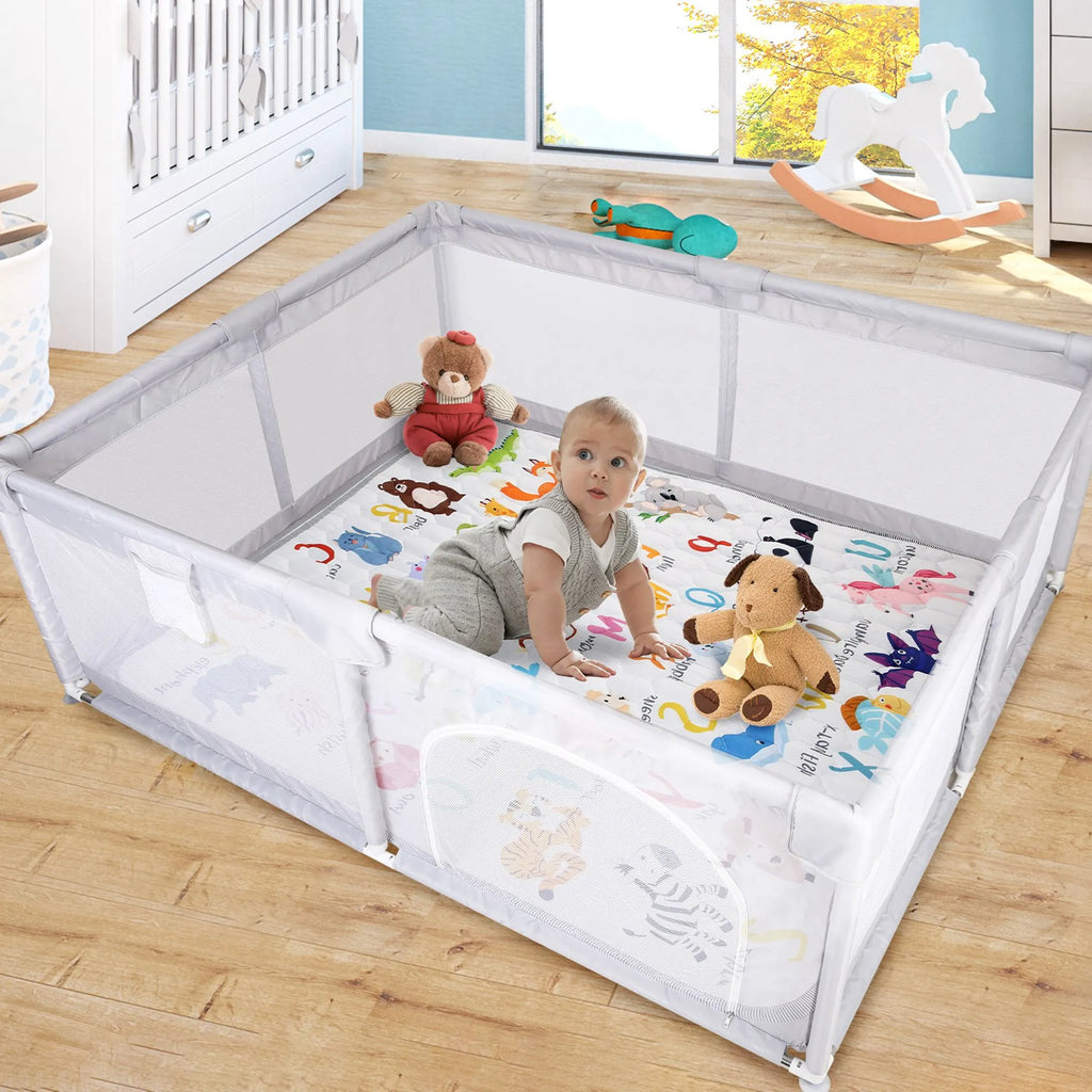 71x59IN Baby Play Mat Non-Slip Baby