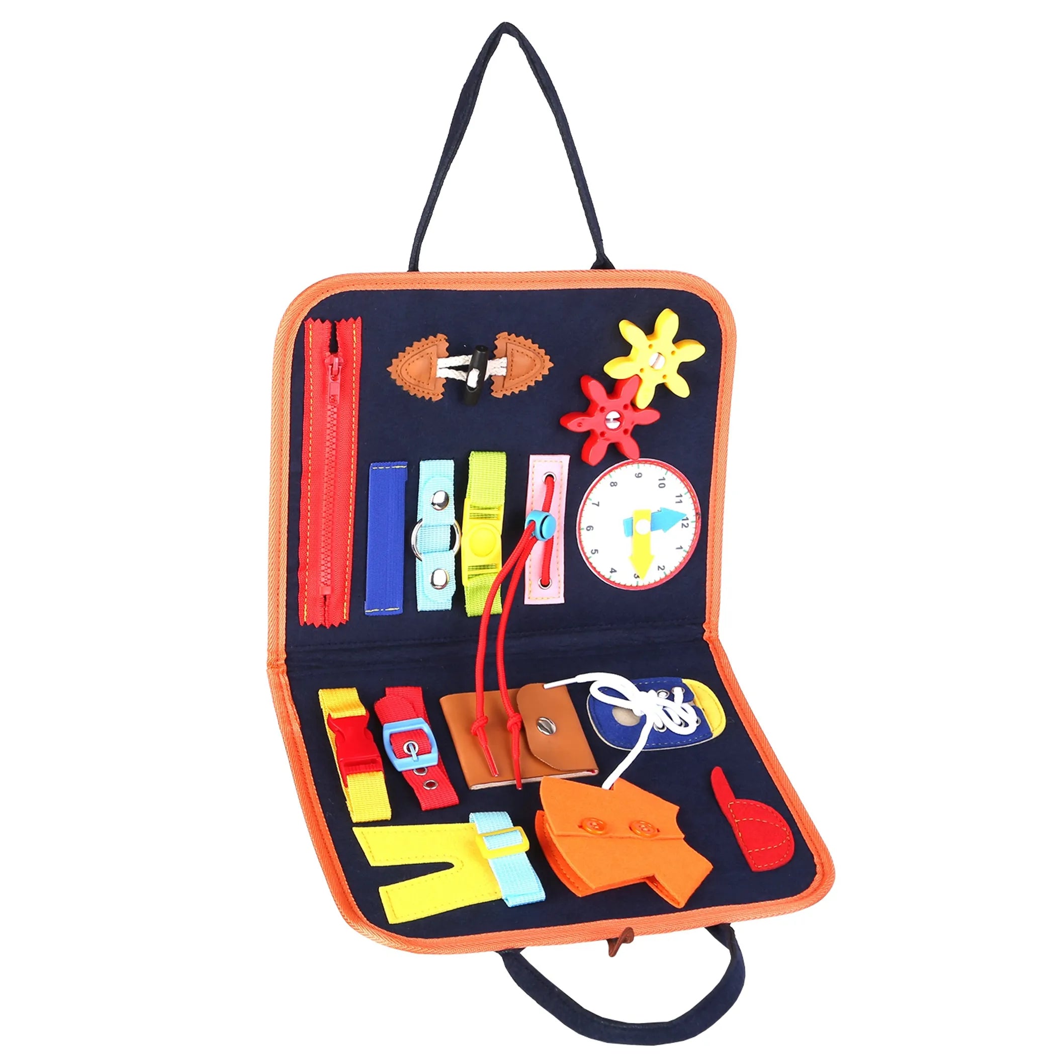 Kids Busy Board Sensory Activity Board Preschool
