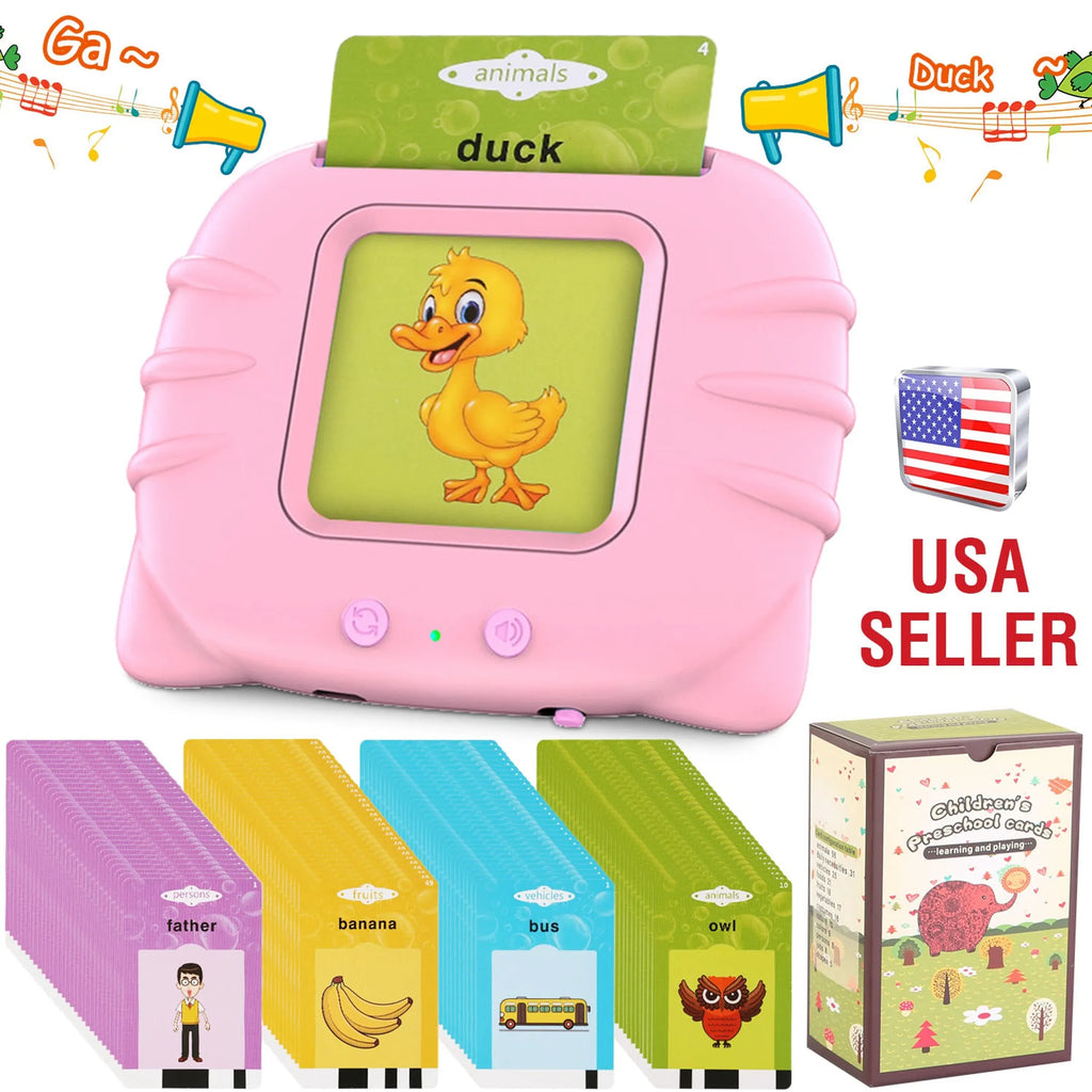 224 Words Kid Flash Talking Cards 112 Card Electronic Cognitive