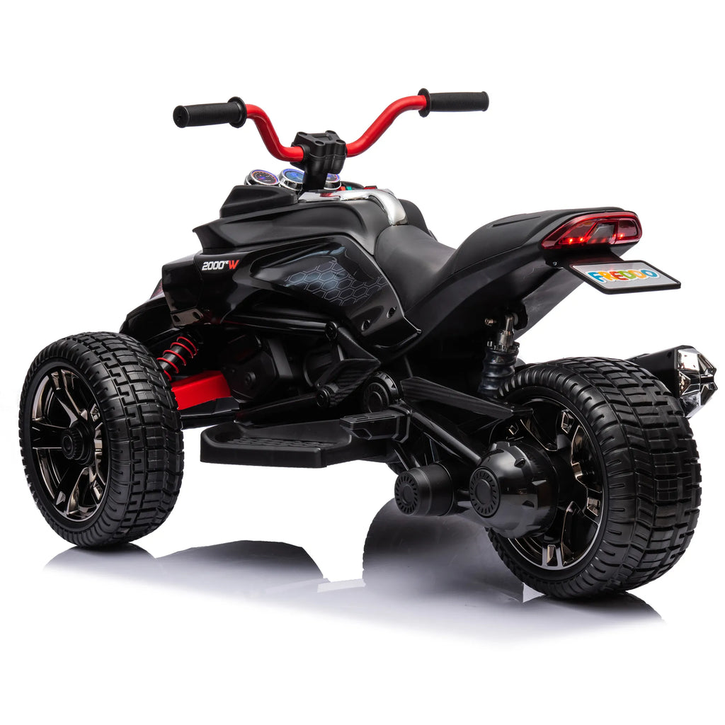 24V Freddo Spider 2 Seater Ride-On 3 Wheel Motorcycle