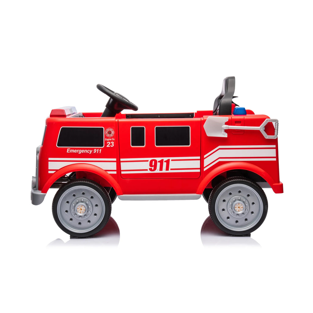 12V Freddo Firetruck 1 Seater Ride on