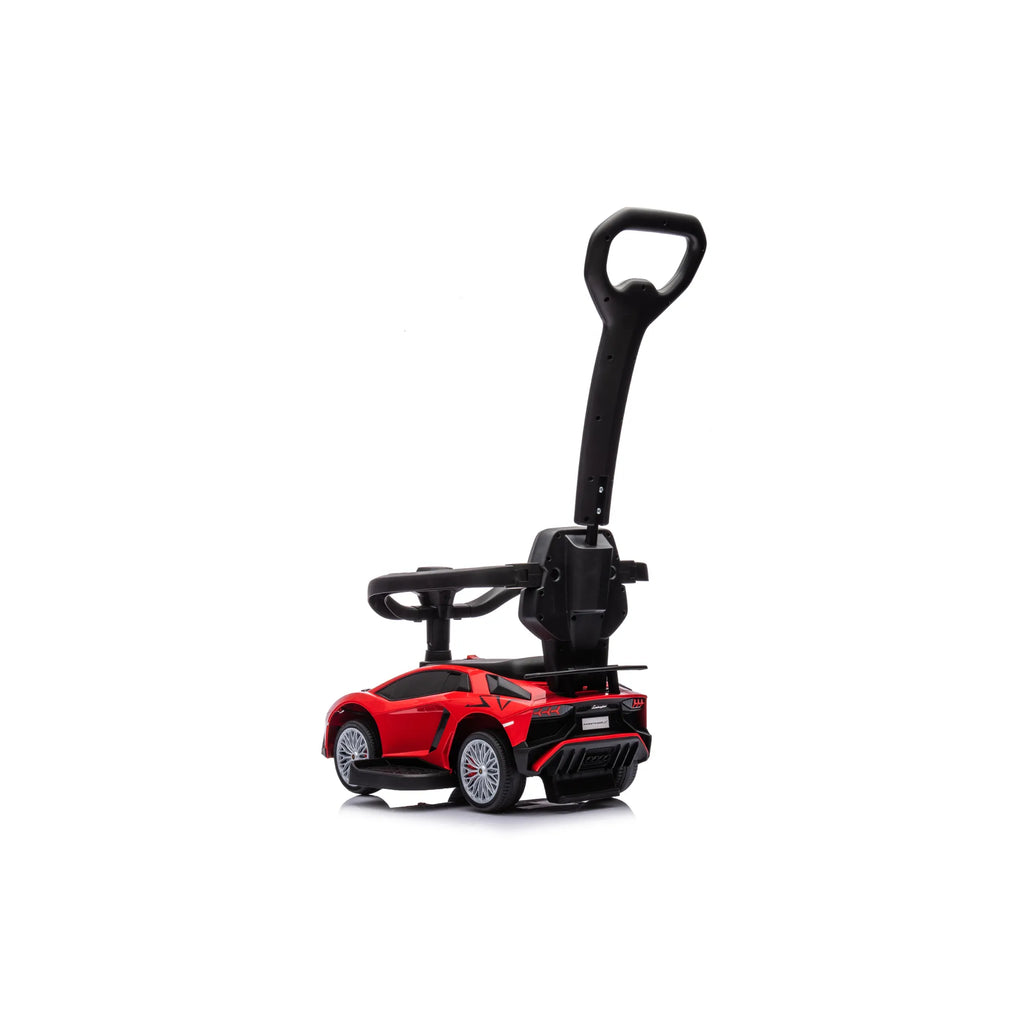 Lamborghini 3-in-1 Kids Push Ride On Toy Car