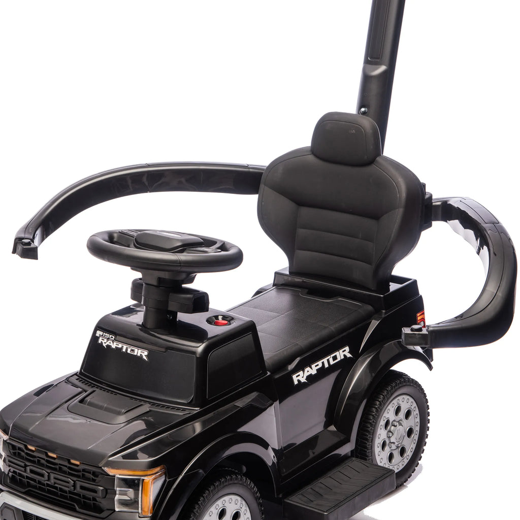 Ford Raptor 3 in 1 Push Ride On Toy Car